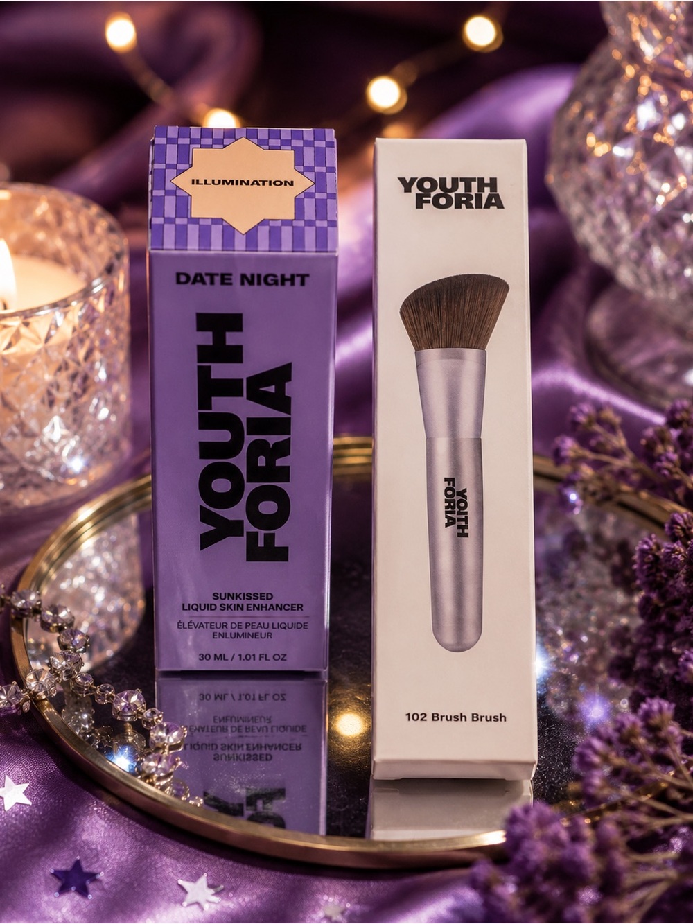 Date Night Sunkissed Liquid Skin Enhancer - Purple